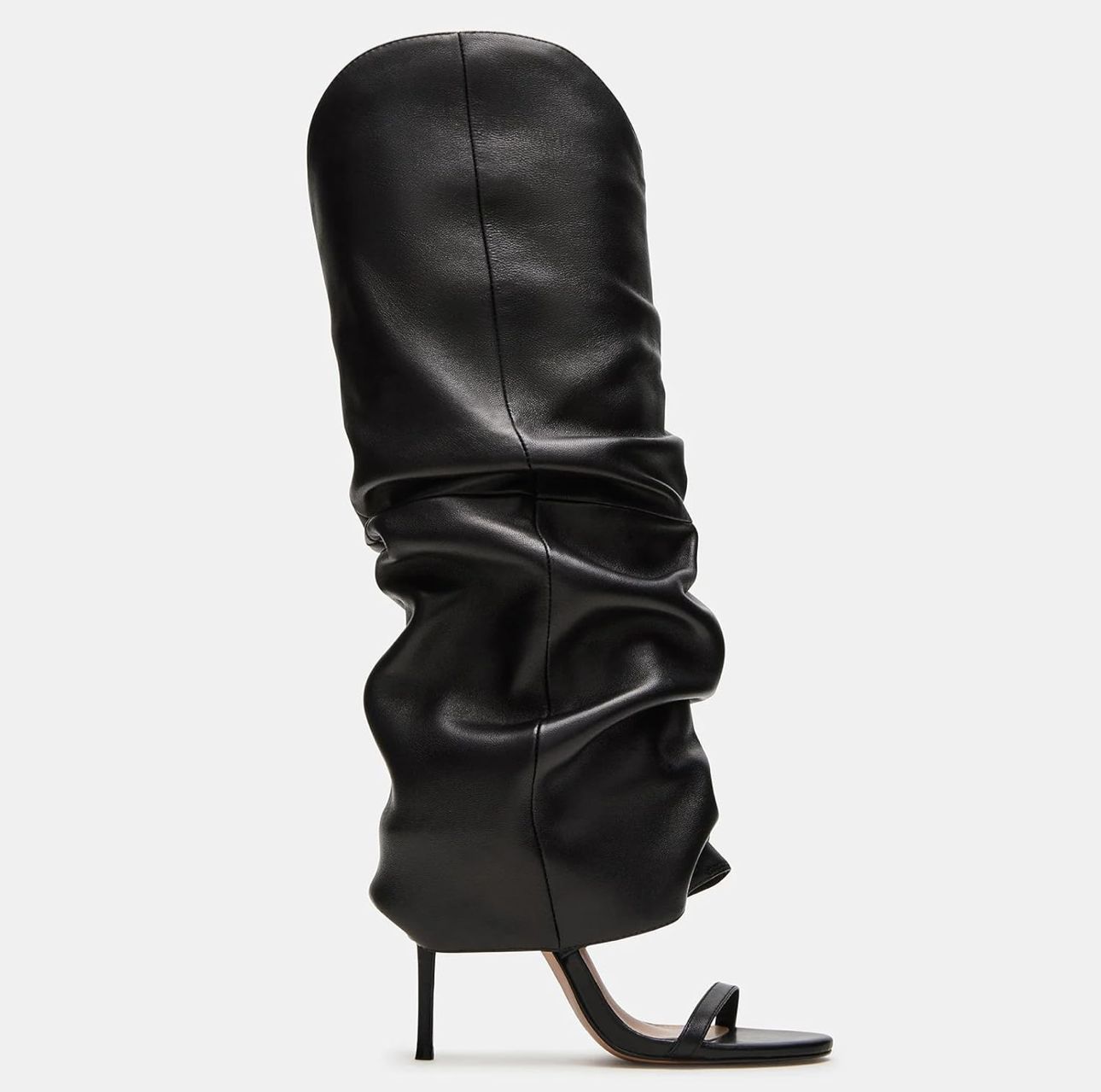 SANDALIA DE TACON ALTO HASTA LA RODILLA